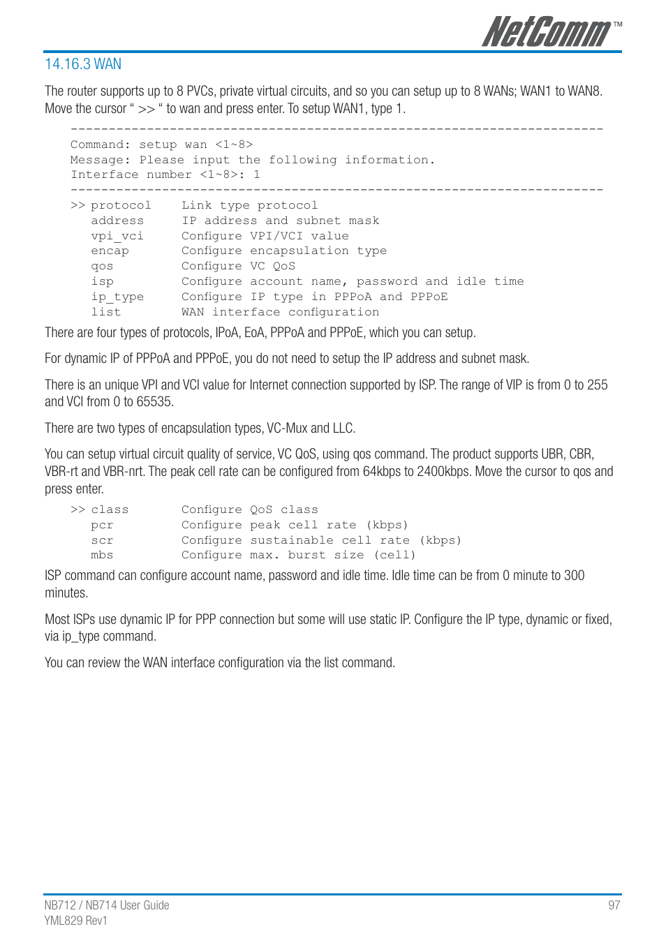 3 wan | NetComm G.SHDSL 4-port Security Modem Routers NB712 User Manual | Page 97 / 117