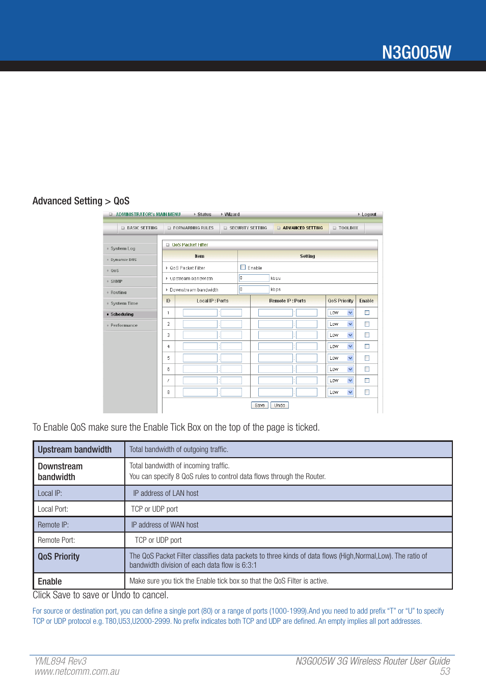 N3g005w | NetComm 3G Wireless Router User N3G005W User Manual | Page 53 / 80