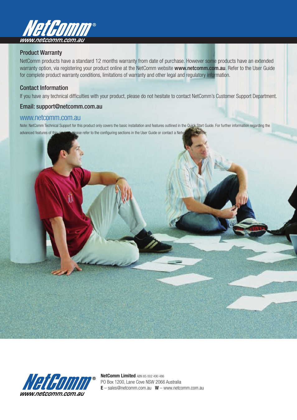 NetComm 3G Wireless Router User N3G005W User Manual | Page 80 / 80