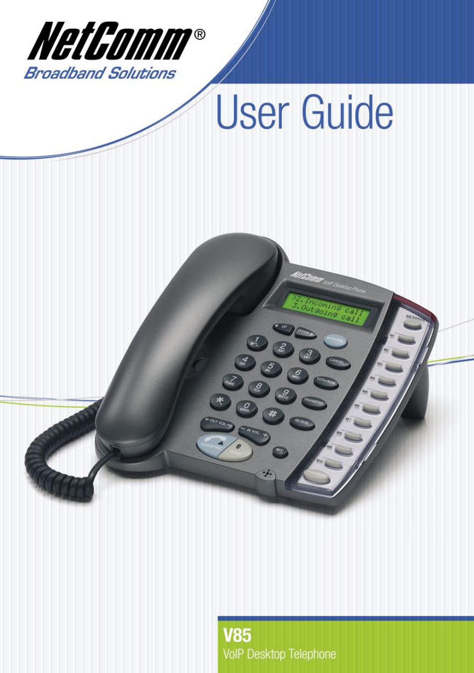 NetComm V85 User Manual | 61 pages