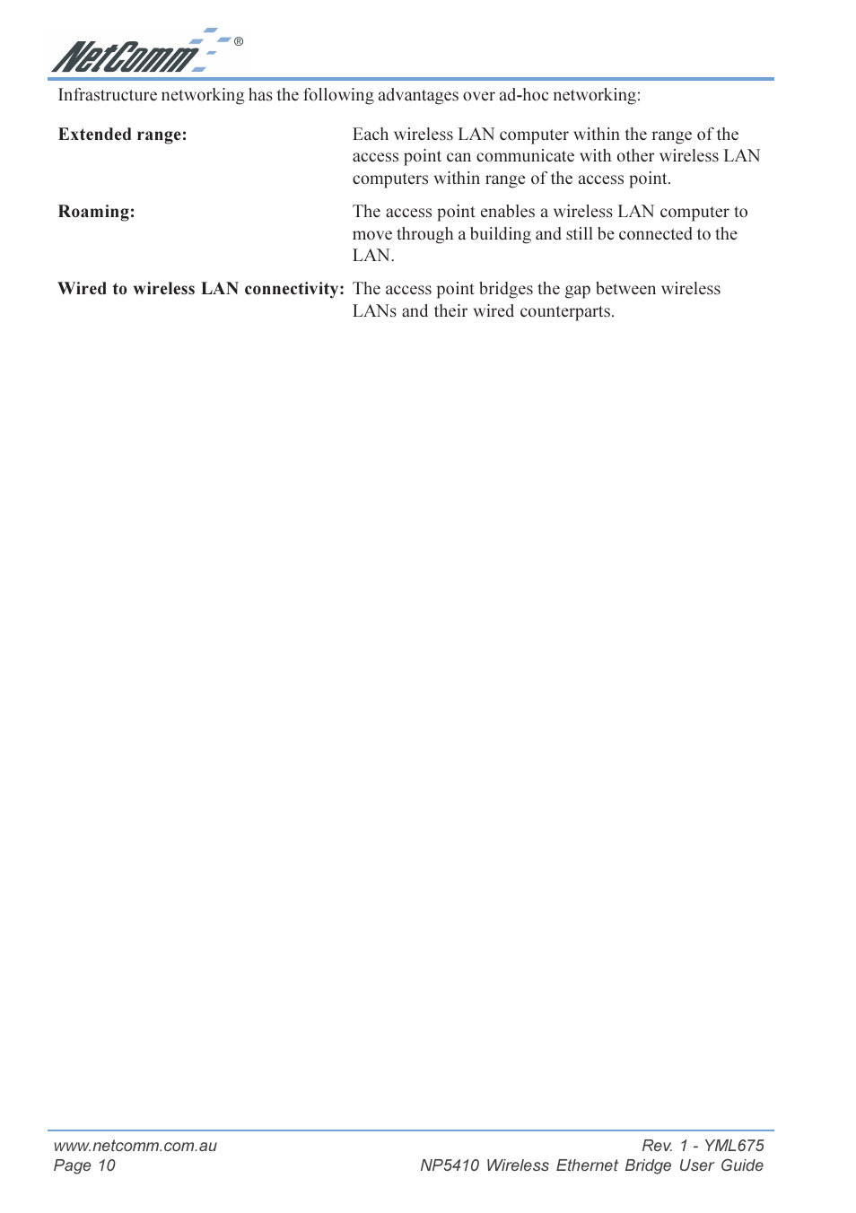 NetComm NP5410 User Manual | Page 10 / 32