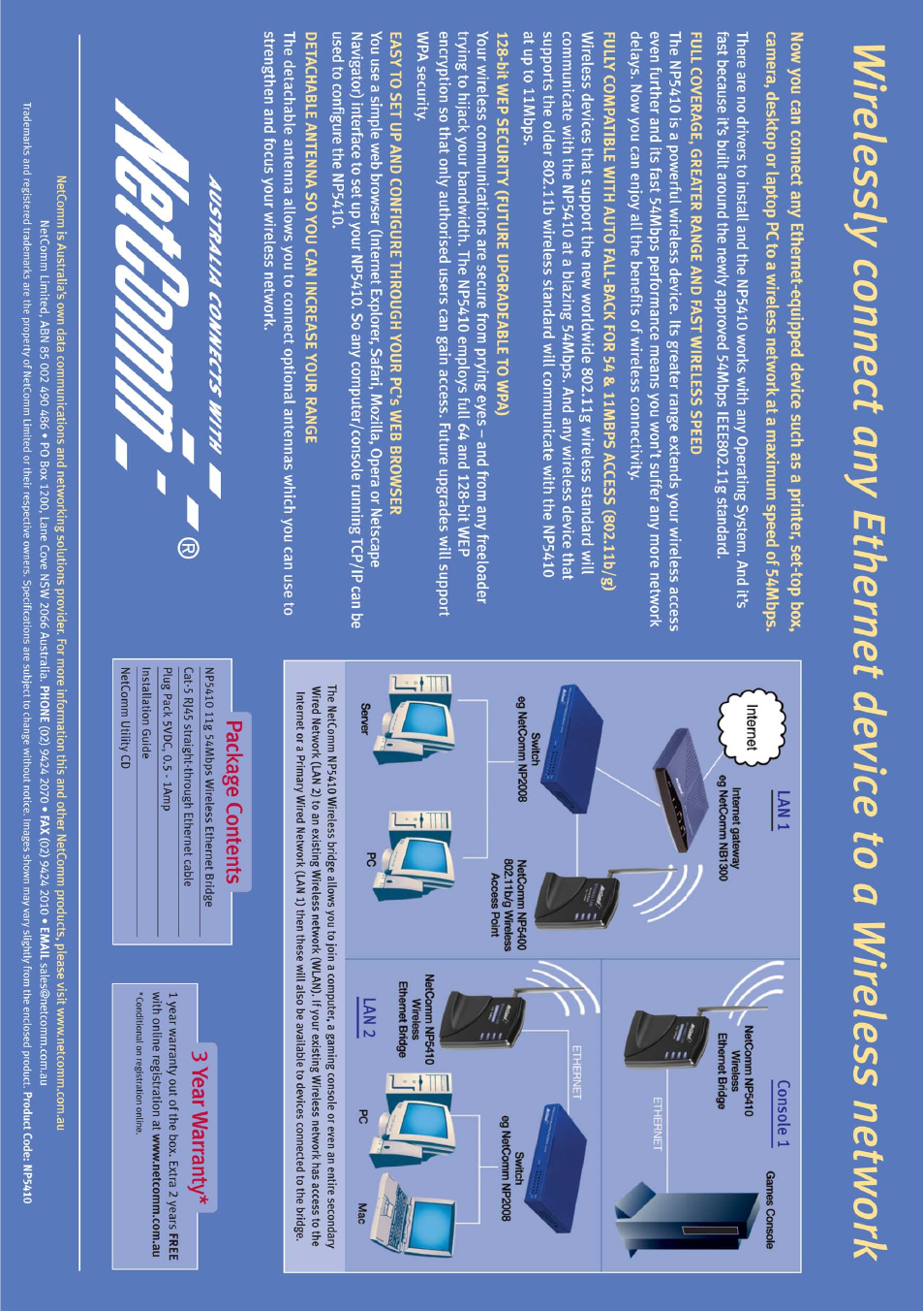 NetComm NP5410 User Manual | Page 32 / 32