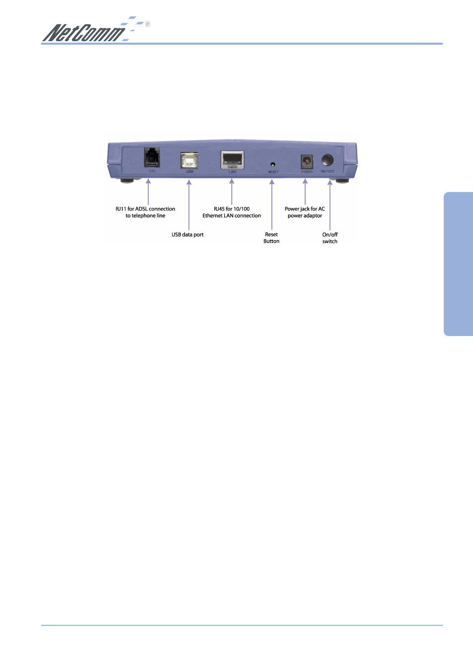 Gateway usb | NetComm NB1300 Plus 4W User Manual | Page 29 / 84