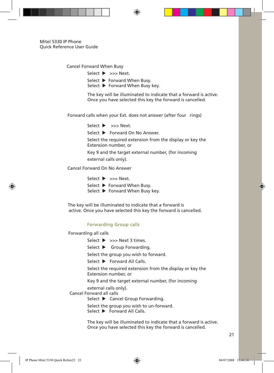 NetComm 5330 User Manual | Page 22 / 29