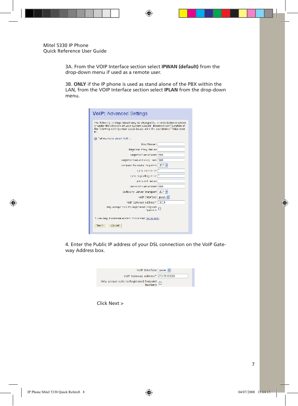 NetComm 5330 User Manual | Page 8 / 29