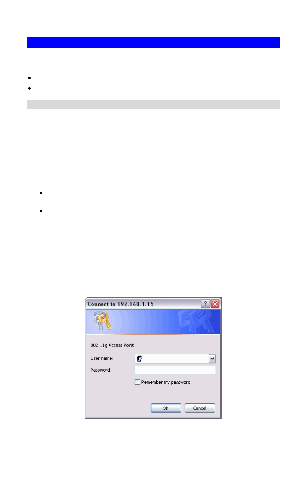 Setup using a web browser, Setup procedure | NetComm Wireless Access Point NP720 User Manual | Page 15 / 118