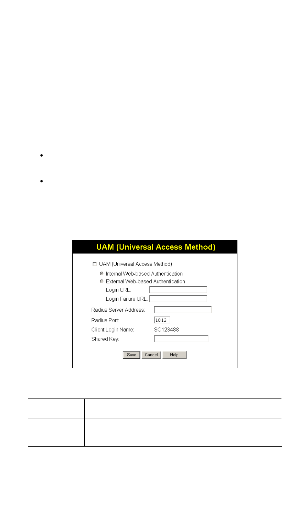 Data - uam screen | NetComm Wireless Access Point NP720 User Manual | Page 27 / 118
