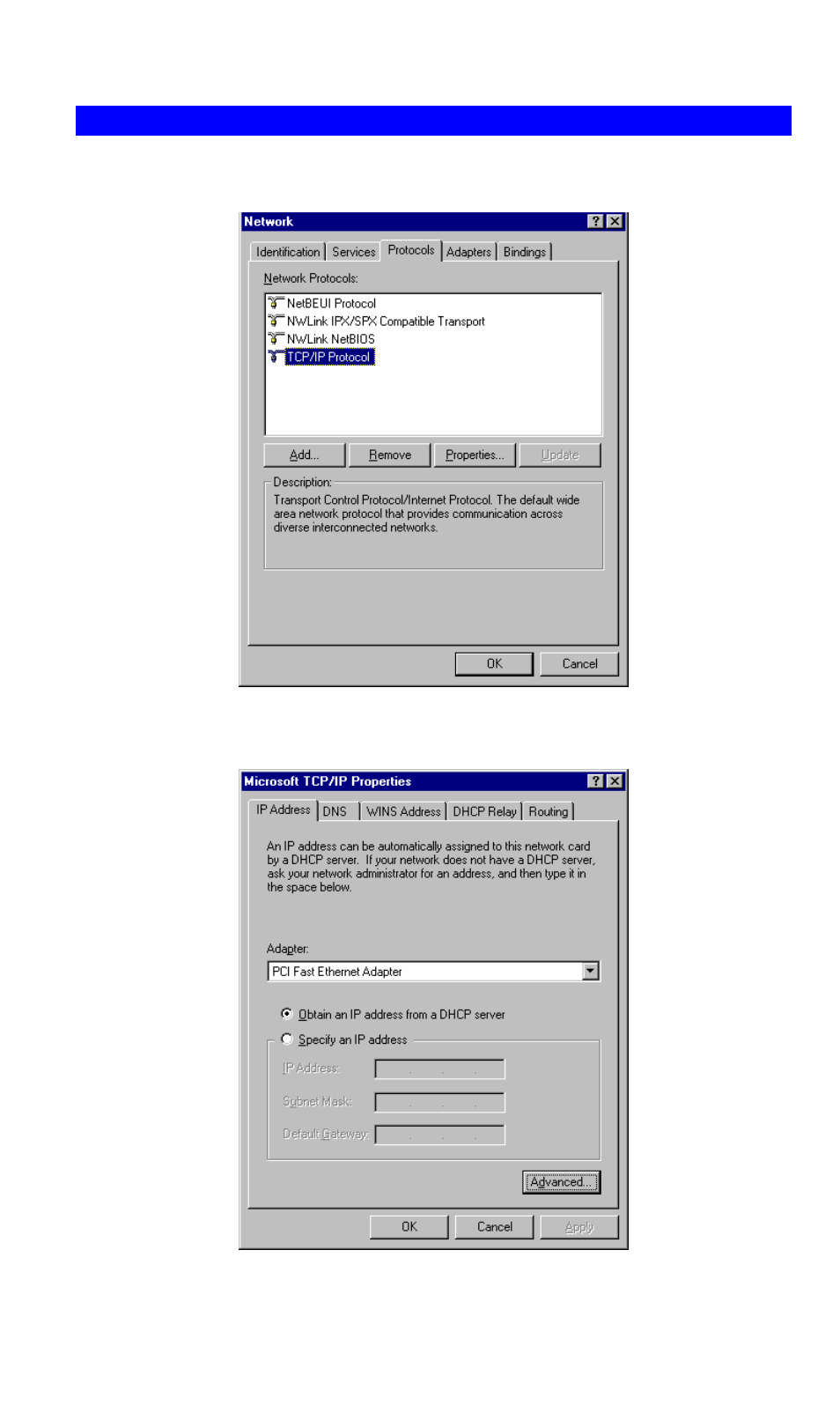 Checking tcp/ip settings - windows nt4.0 | NetComm Wireless Access Point NP720 User Manual | Page 93 / 118