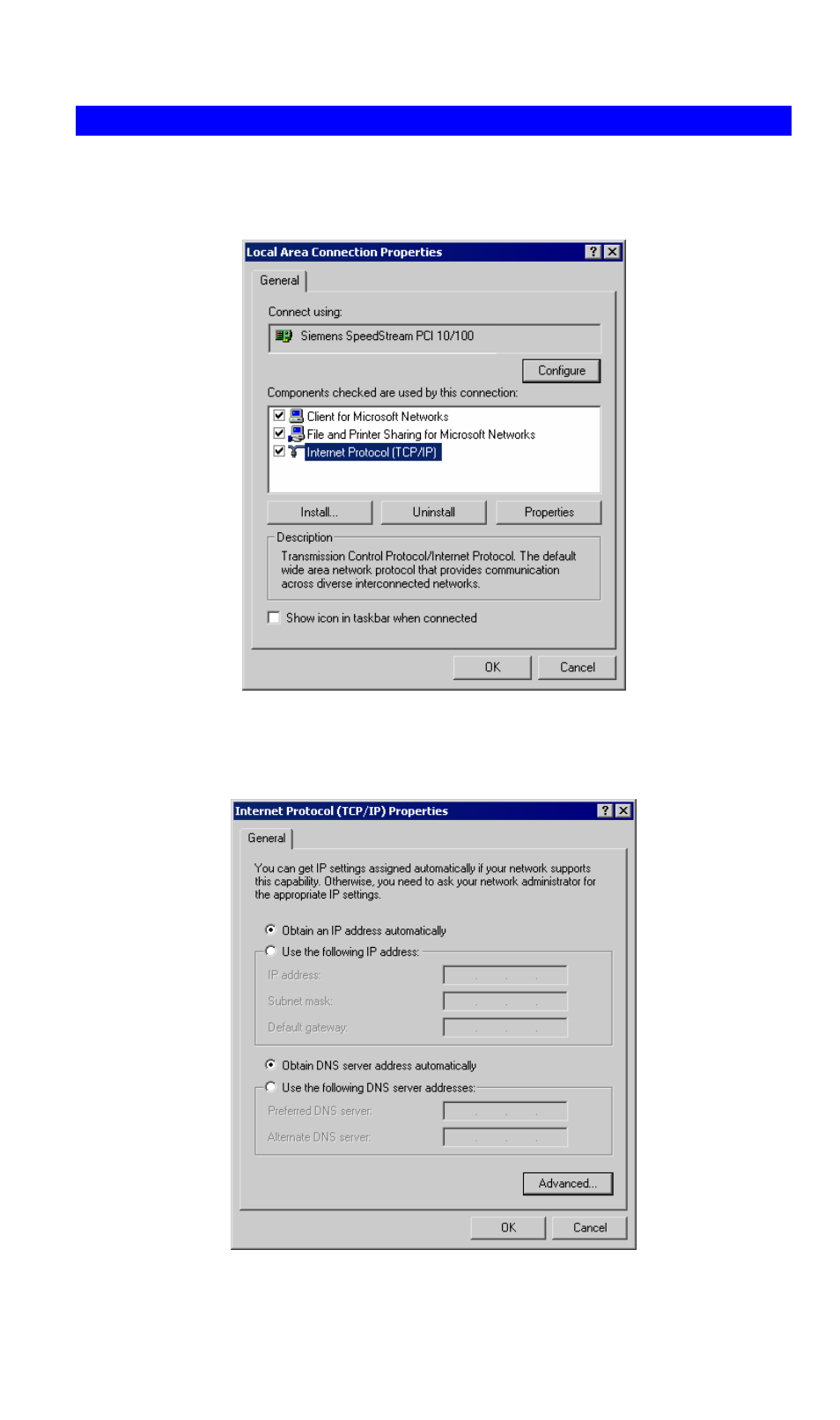 Checking tcp/ip settings - windows 2000 | NetComm Wireless Access Point NP720 User Manual | Page 95 / 118