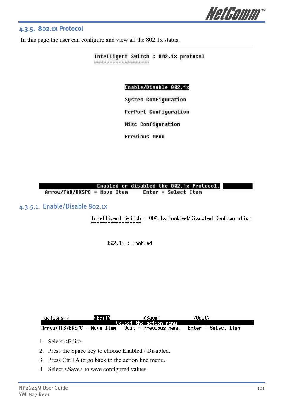 NetComm NP2624M User Manual | Page 101 / 134