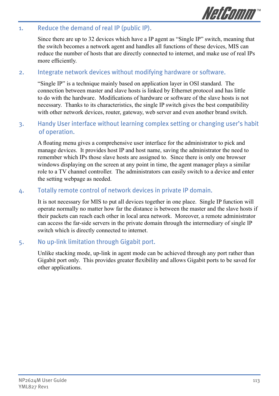 NetComm NP2624M User Manual | Page 113 / 134