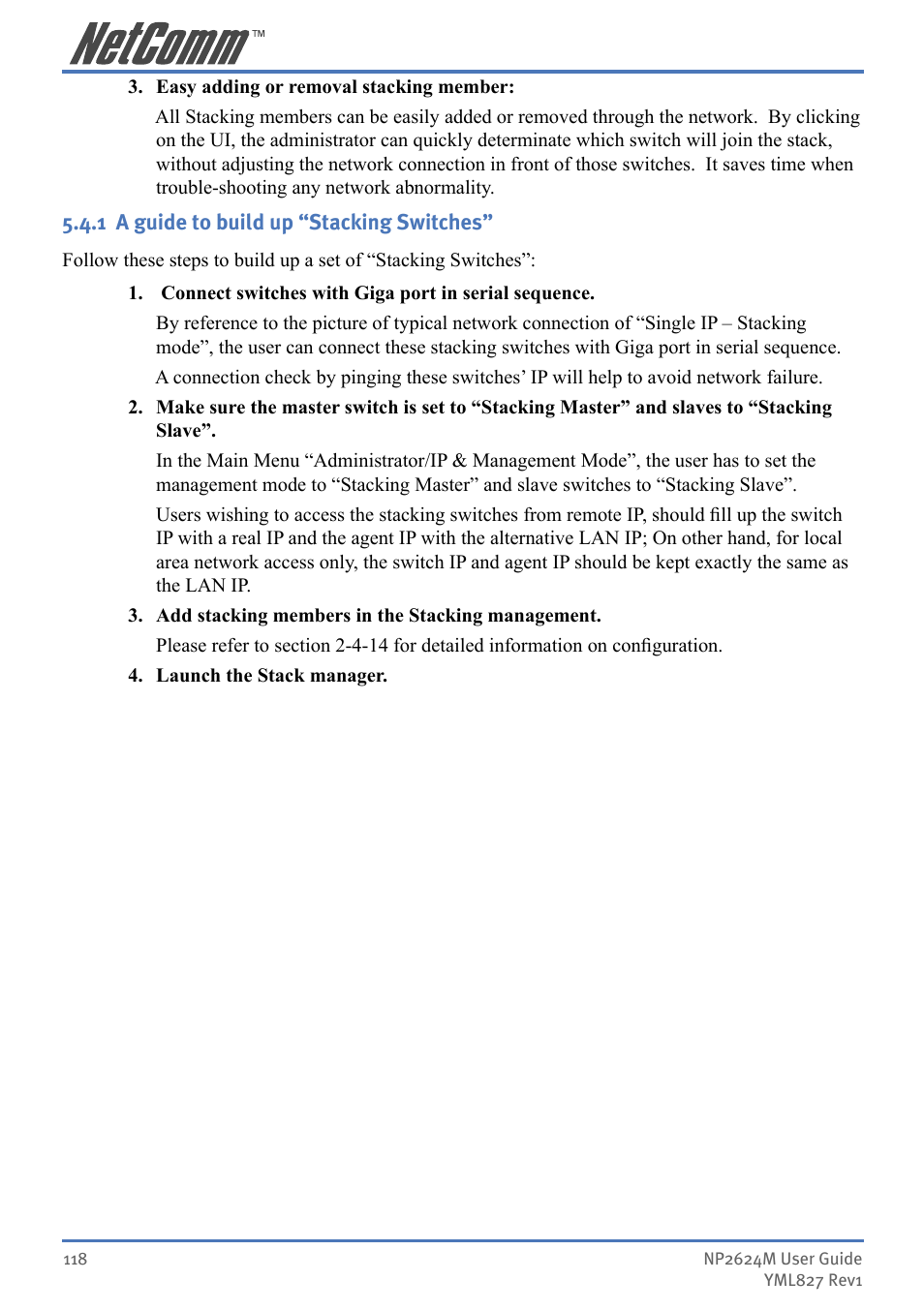 NetComm NP2624M User Manual | Page 118 / 134