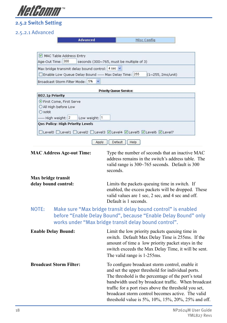 NetComm NP2624M User Manual | Page 18 / 134