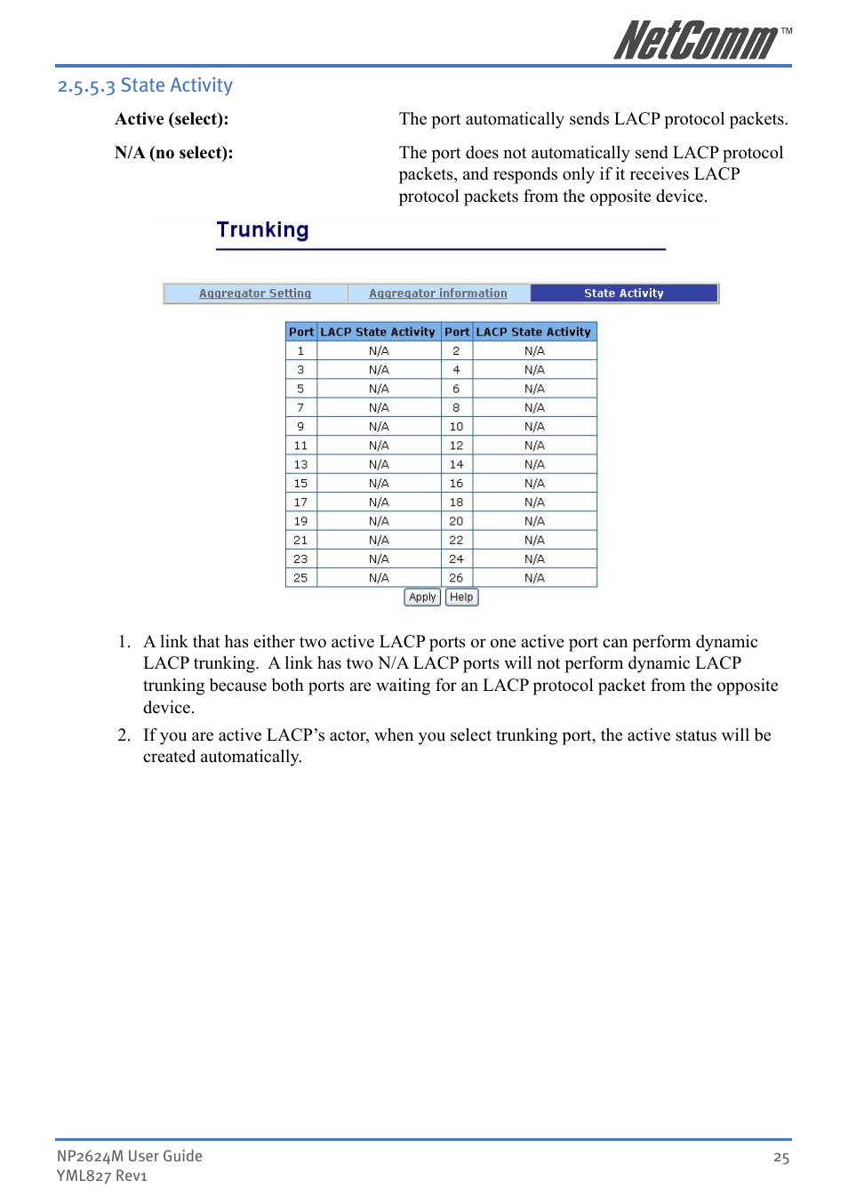 NetComm NP2624M User Manual | Page 25 / 134