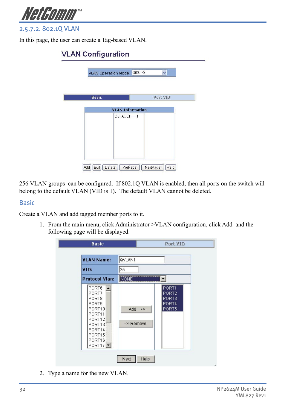 NetComm NP2624M User Manual | Page 32 / 134