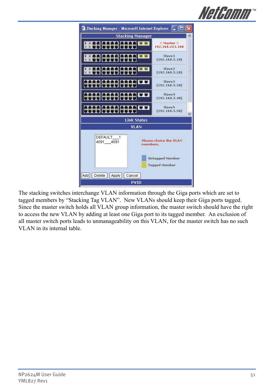 NetComm NP2624M User Manual | Page 51 / 134