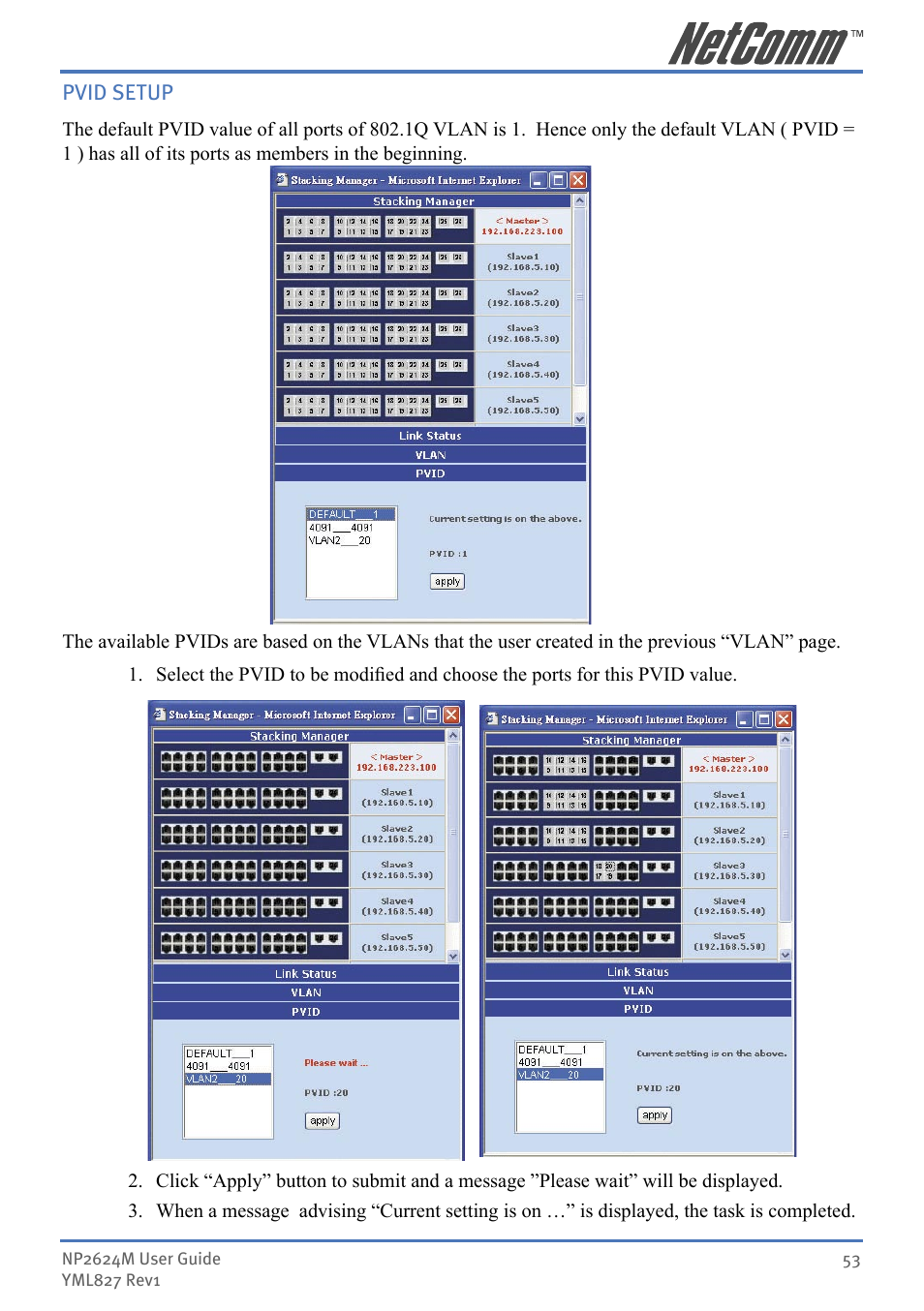 NetComm NP2624M User Manual | Page 53 / 134