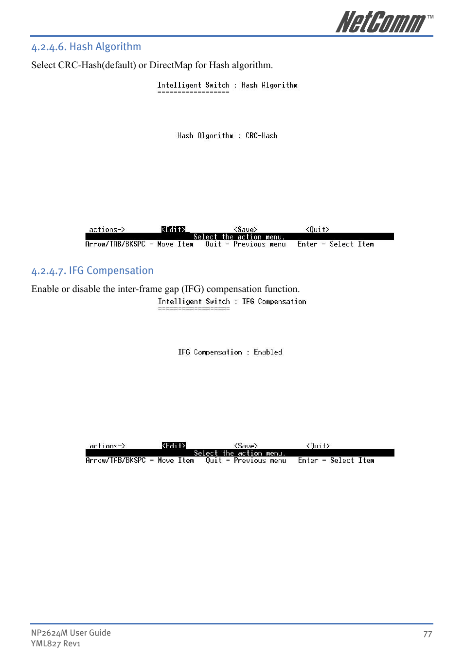 NetComm NP2624M User Manual | Page 77 / 134