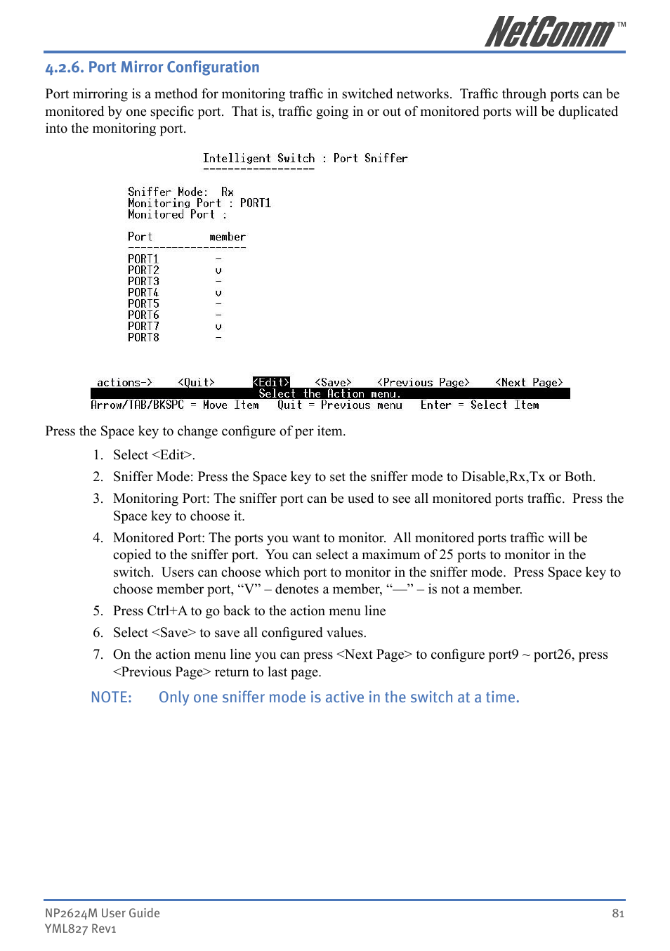 NetComm NP2624M User Manual | Page 81 / 134