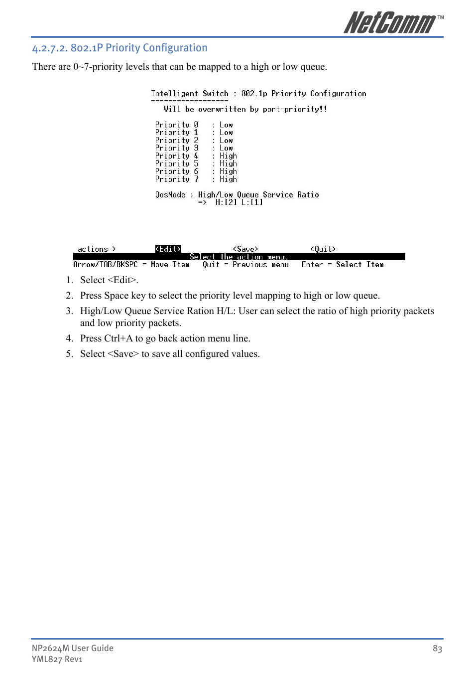 NetComm NP2624M User Manual | Page 83 / 134