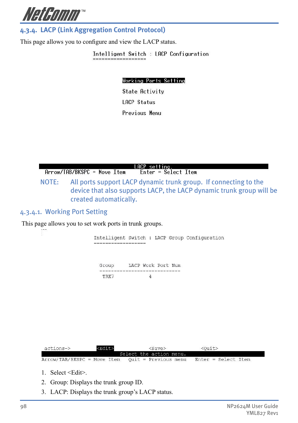NetComm NP2624M User Manual | Page 98 / 134