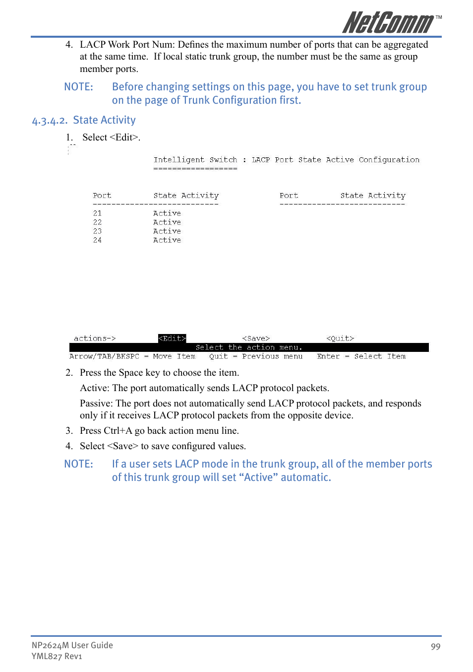 NetComm NP2624M User Manual | Page 99 / 134