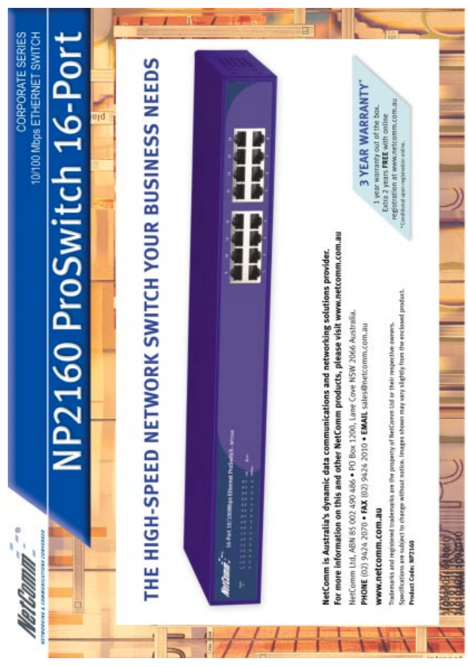 NetComm NP2160 User Manual | Page 20 / 20