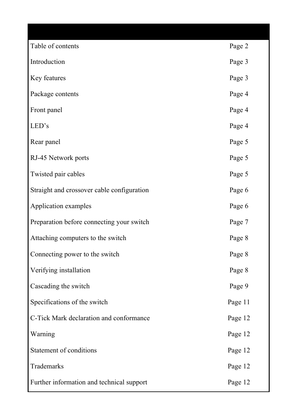 NetComm NP2008 User Manual | Page 2 / 12