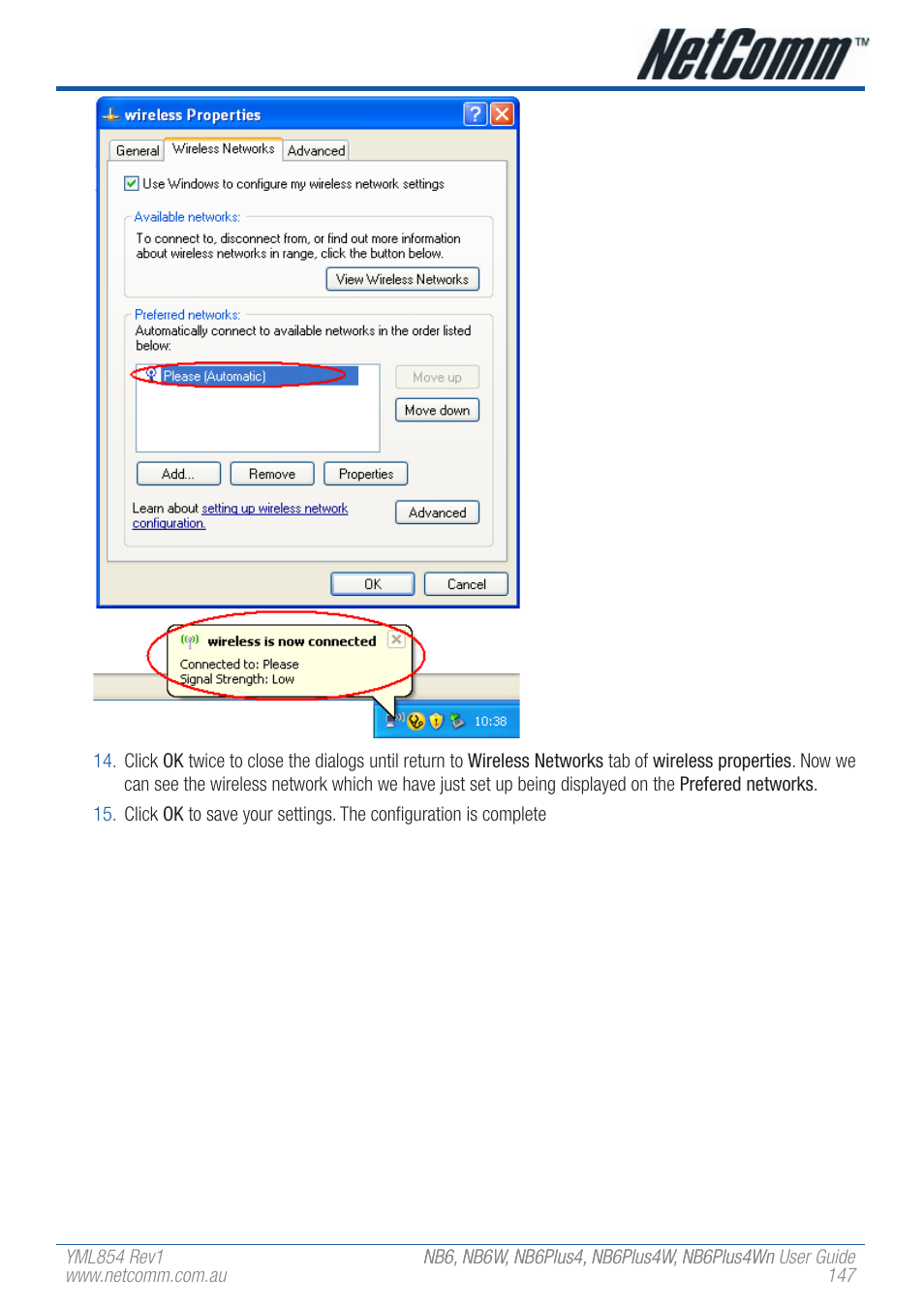 NetComm NB6W User Manual | Page 147 / 170