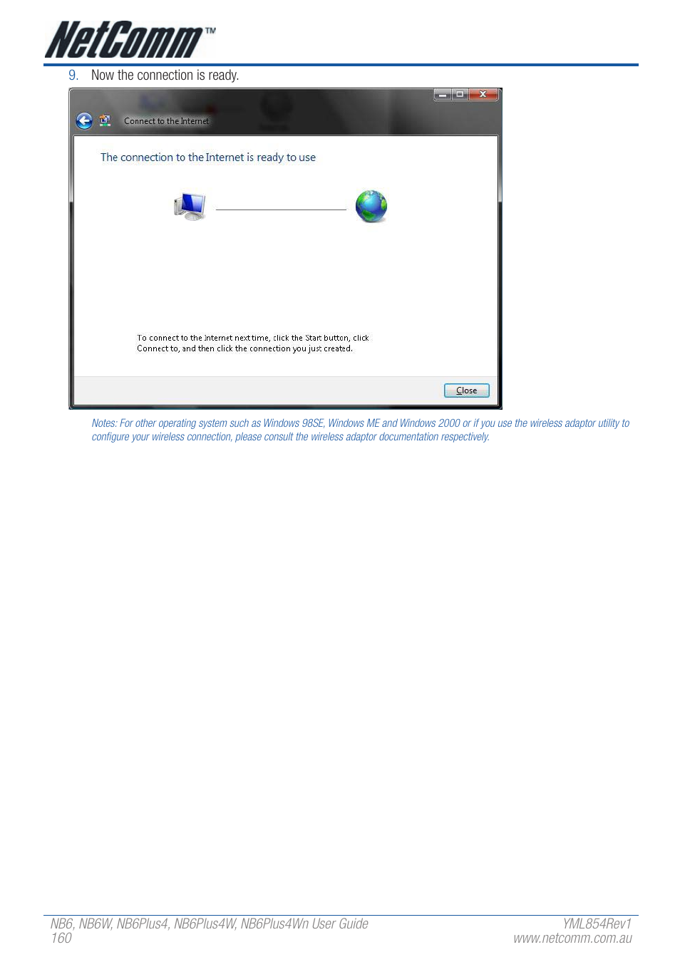 NetComm NB6W User Manual | Page 160 / 170