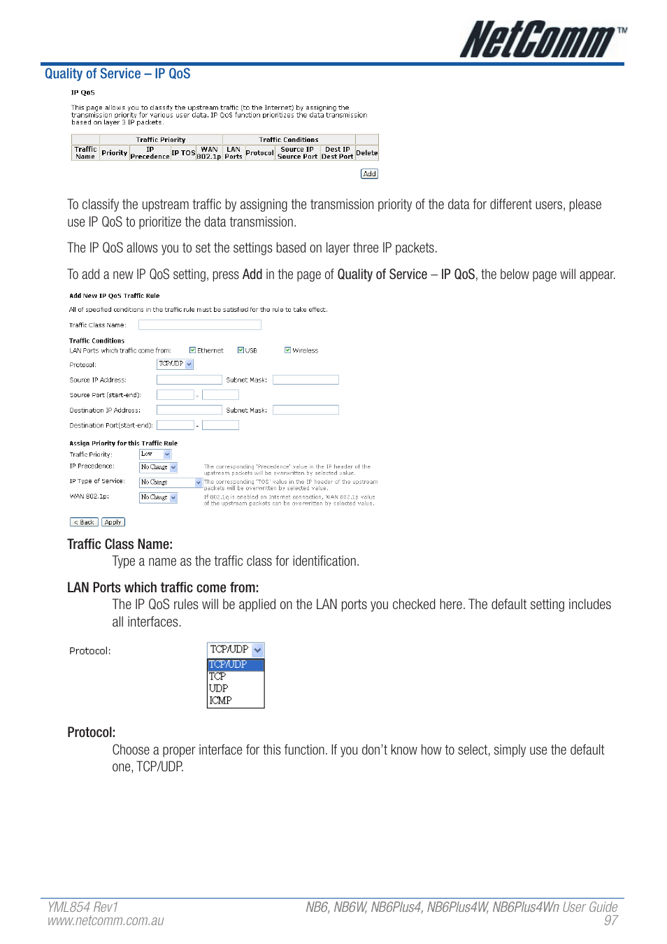 NetComm NB6W User Manual | Page 97 / 170