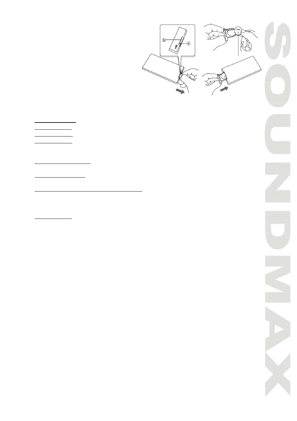 SoundMax SM-LCD912 User Manual | Page 5 / 17