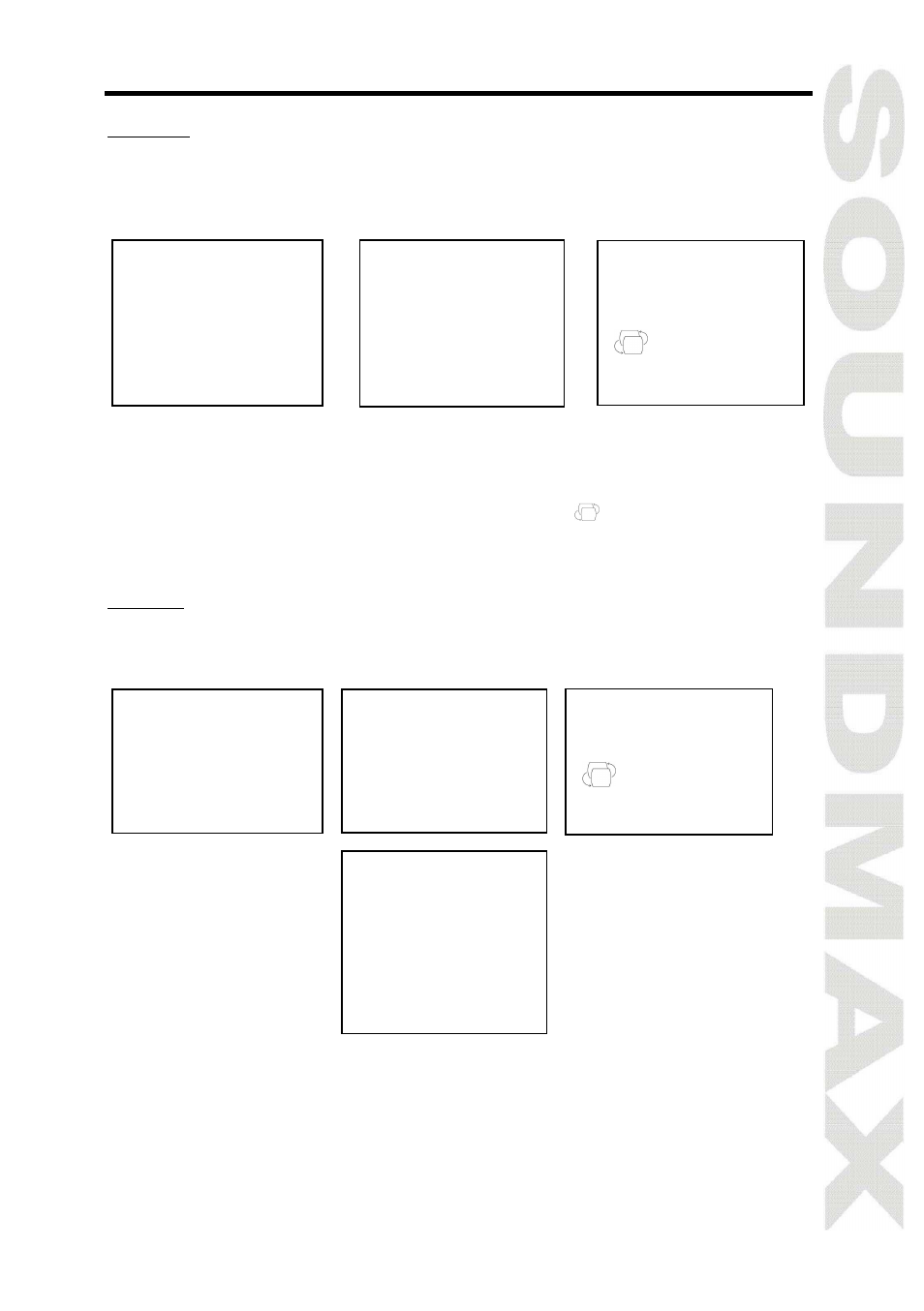 Menu opera tion | SoundMax SM-LCD912 User Manual | Page 7 / 17