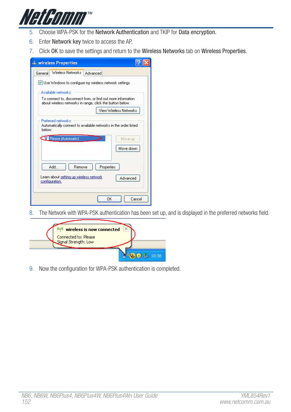 NetComm NB6PLUS4WN User Manual | Page 152 / 170