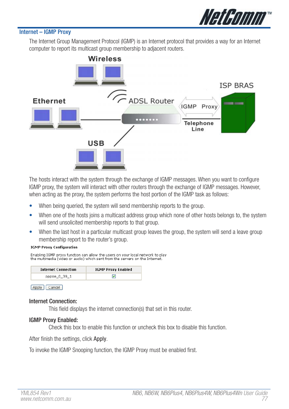 NetComm NB6PLUS4WN User Manual | Page 77 / 170