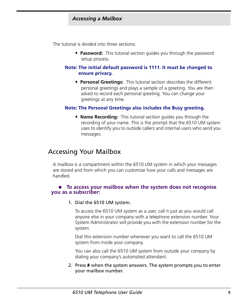 Accessing your mailbox | NetComm 6510 User Manual | Page 11 / 41