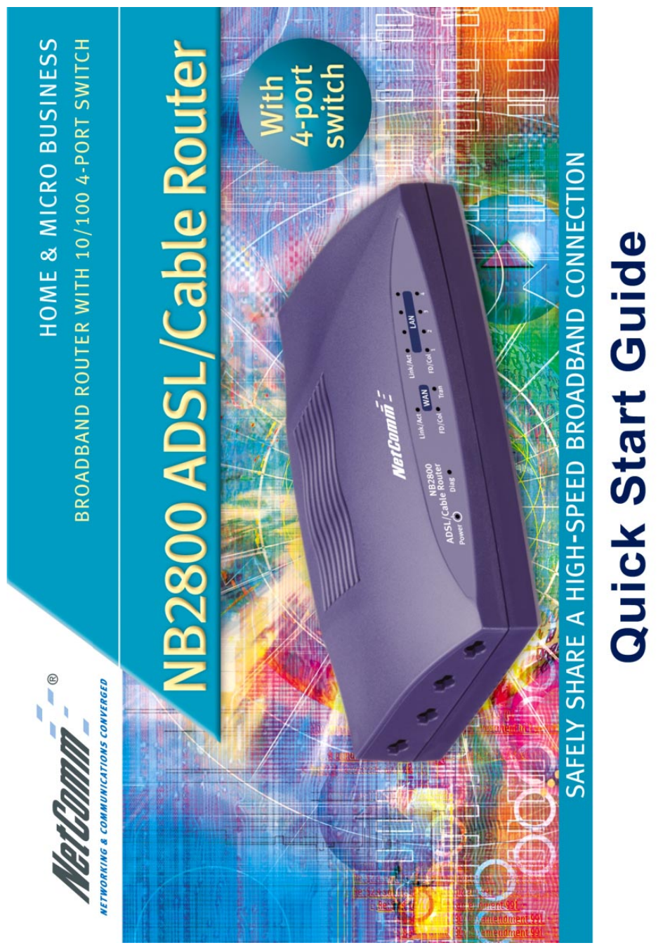 NetComm NB2800 User Manual | 52 pages