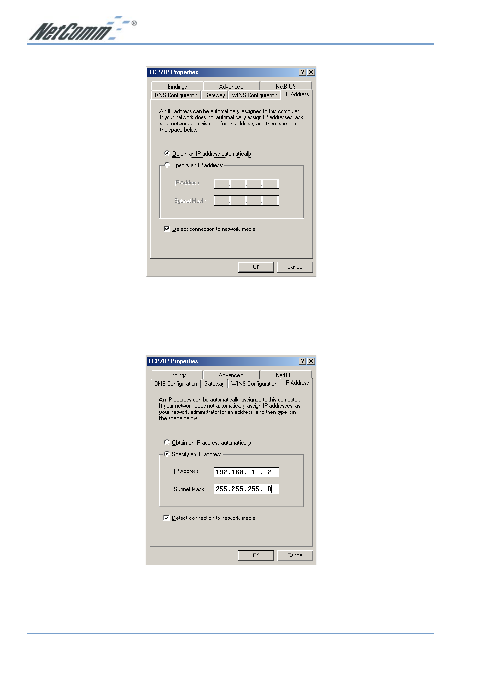 NetComm NB2800 User Manual | Page 18 / 52