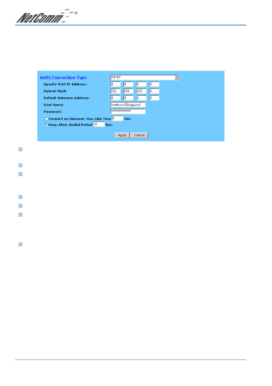 NetComm NB2800 User Manual | Page 24 / 52