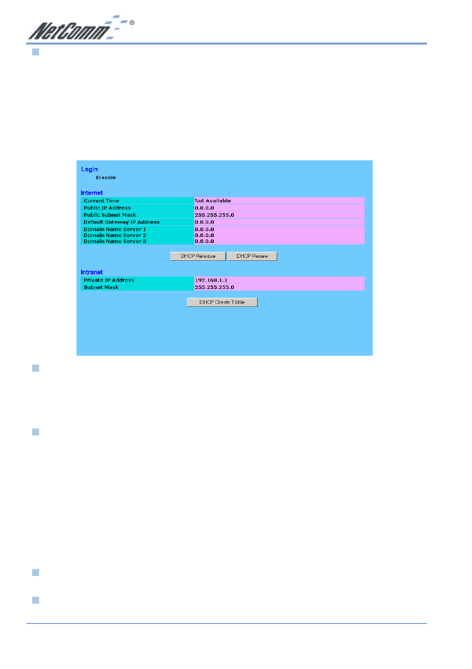 8 status monitor | NetComm NB2800 User Manual | Page 34 / 52
