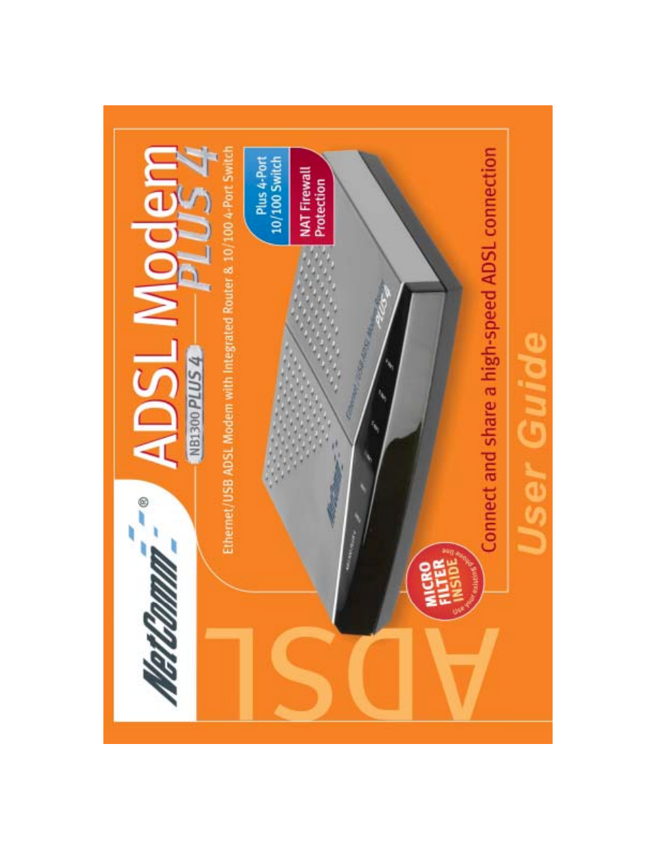 NetComm NB1300PLUS4 User Manual | 92 pages