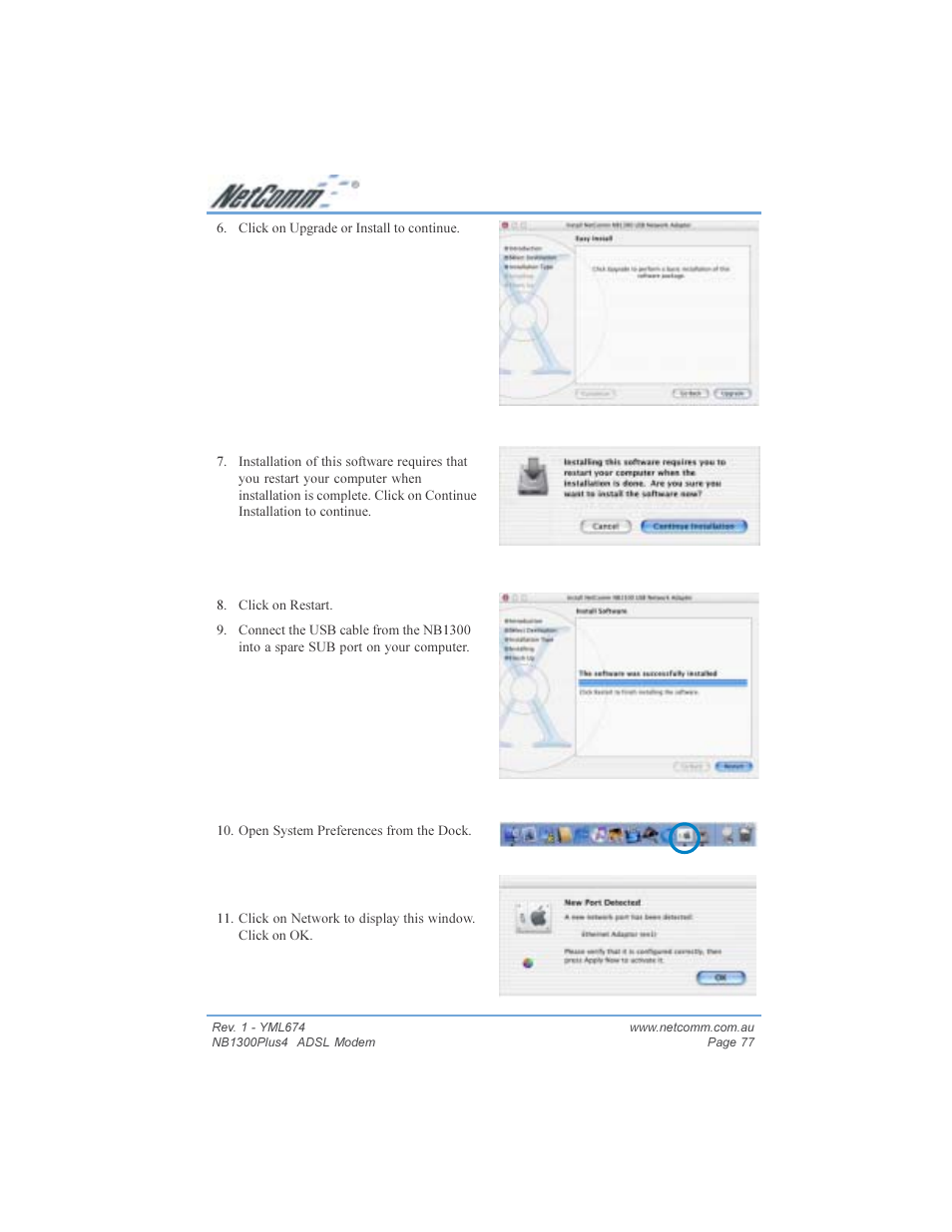 NetComm NB1300PLUS4 User Manual | Page 77 / 92