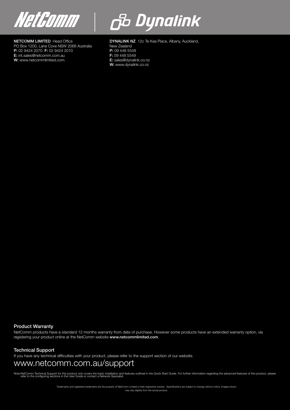Netcomm liberty series - wireless n150 router | NetComm N150 User Manual | Page 53 / 53