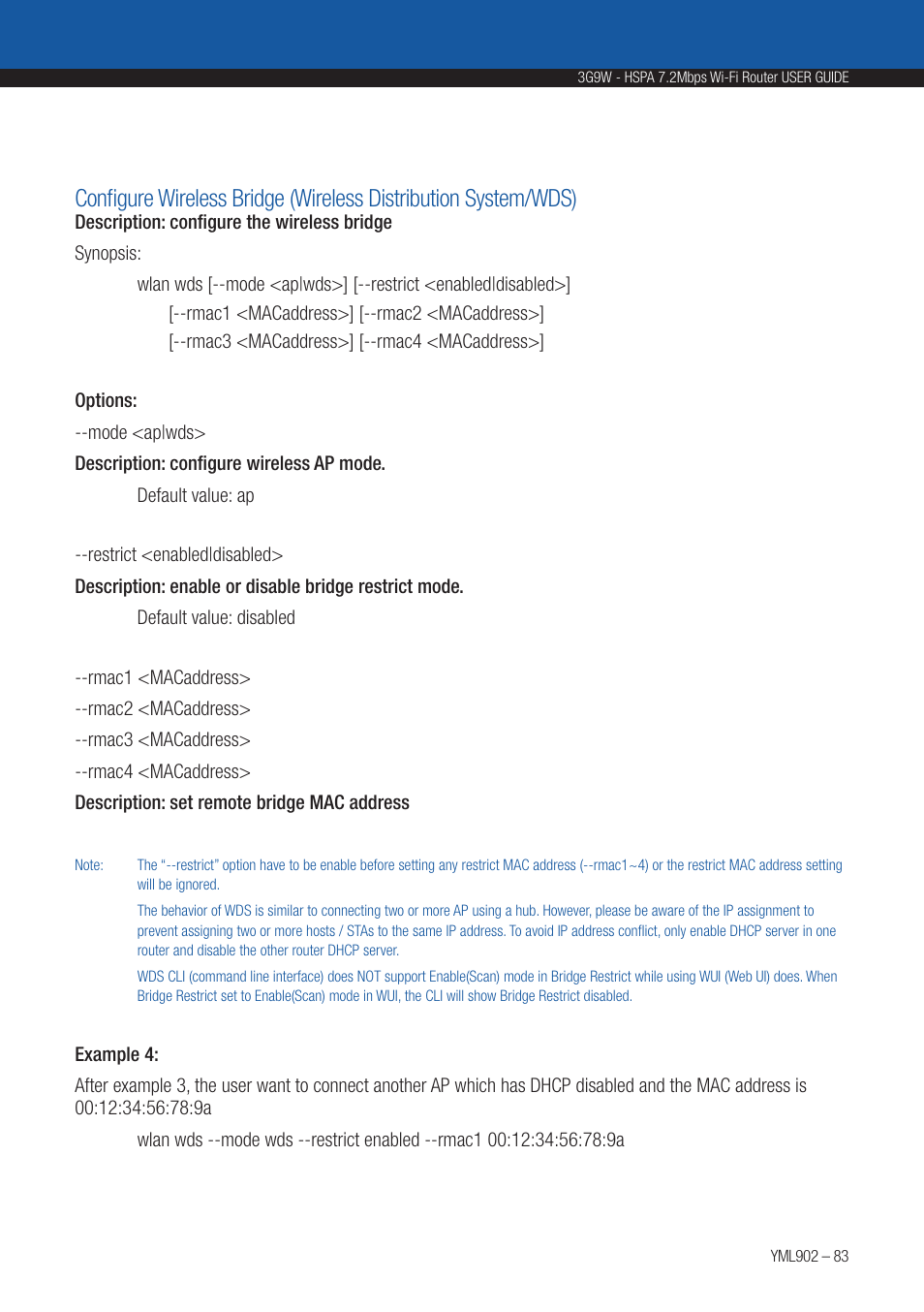 NetComm HSPA 7.2 MBPS WI-FI ROUTER 3G9W User Manual | Page 83 / 86