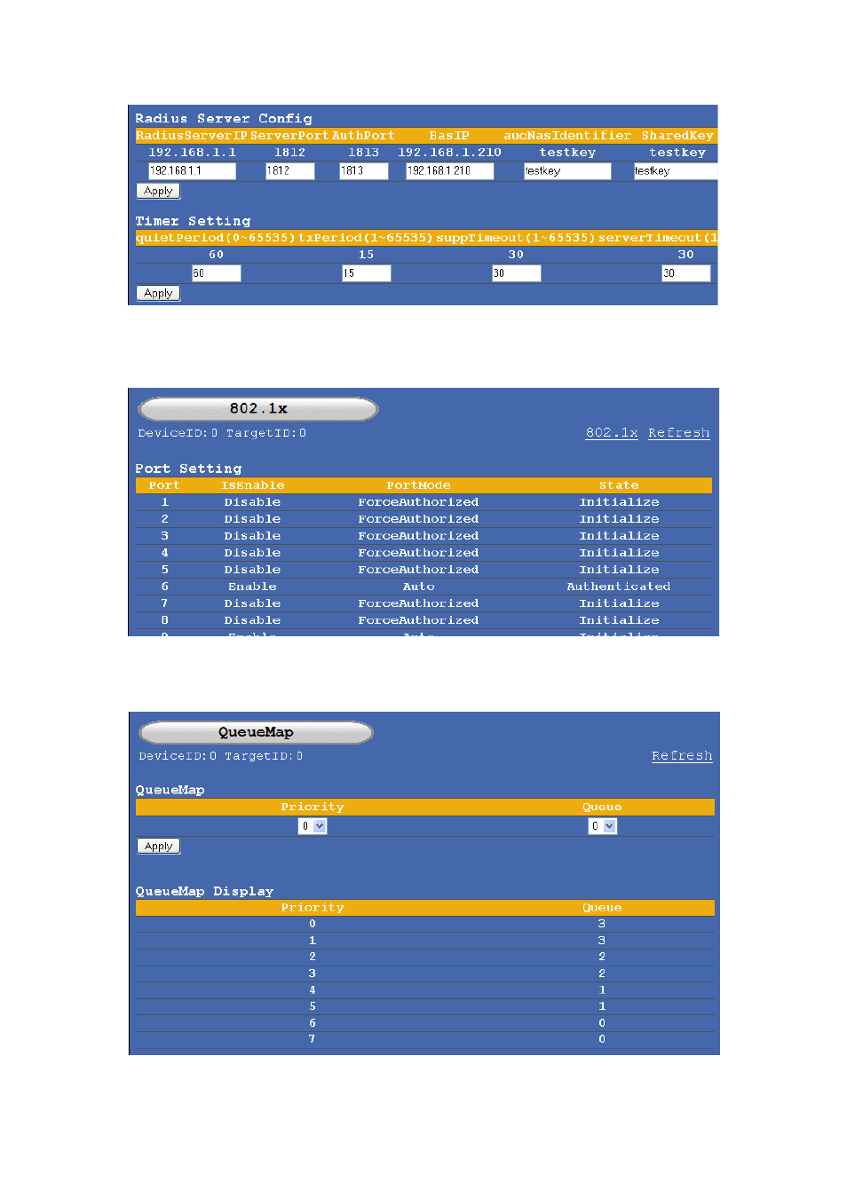6 queue map | NetComm IP DSLAM User Manual | Page 26 / 71