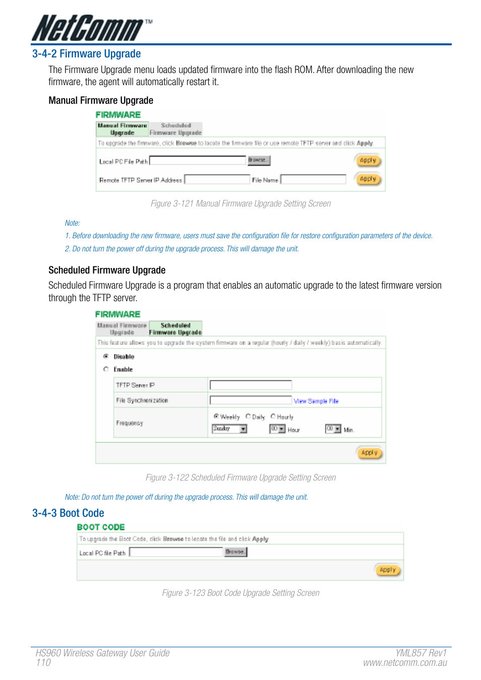 NetComm HS960 User Manual | Page 110 / 120