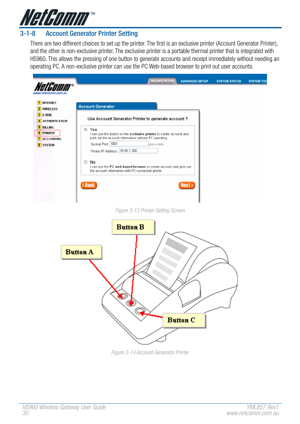 NetComm HS960 User Manual | Page 30 / 120