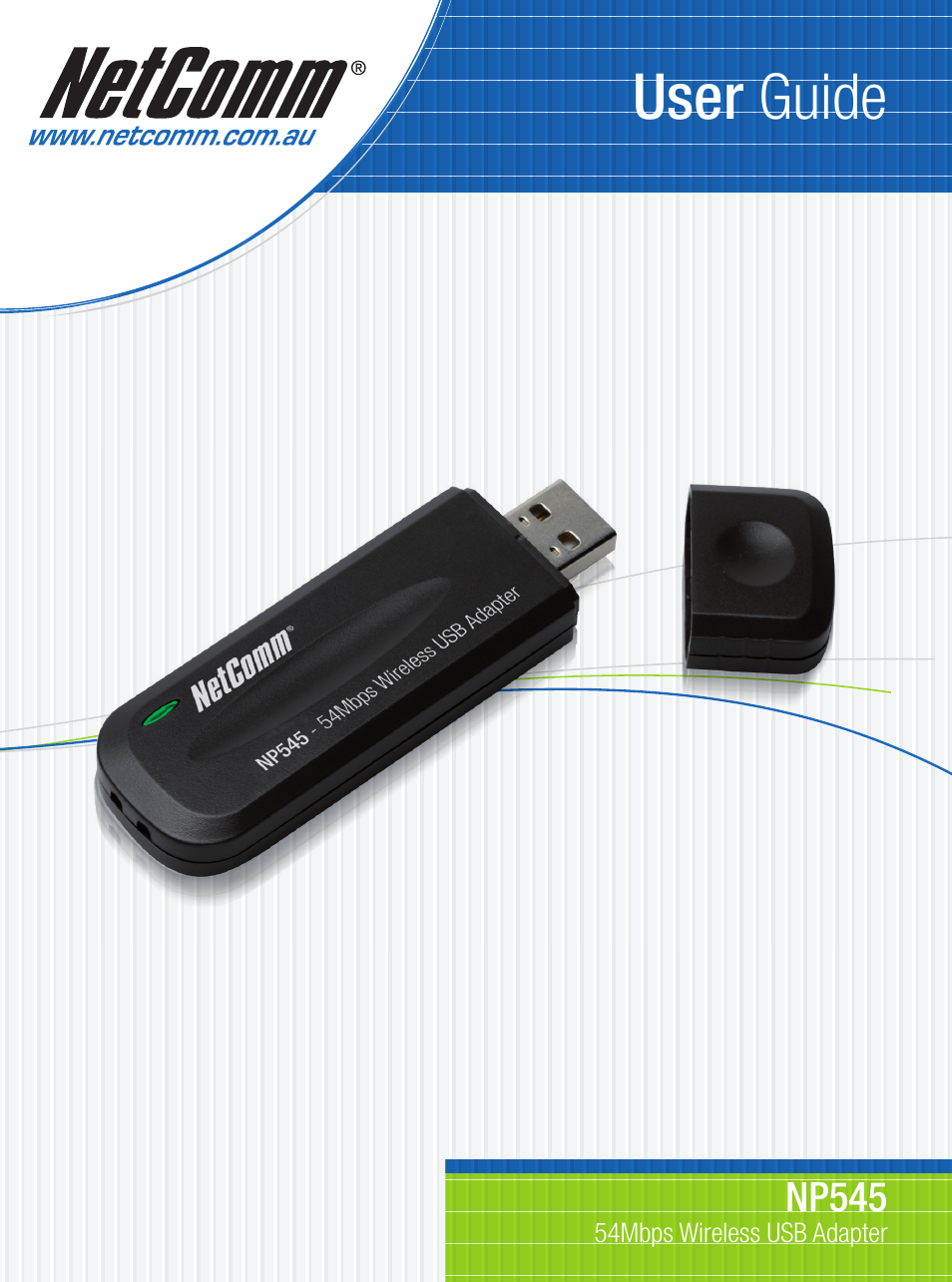 NetComm Wireless Network Adaptor NP545 User Manual | 18 pages