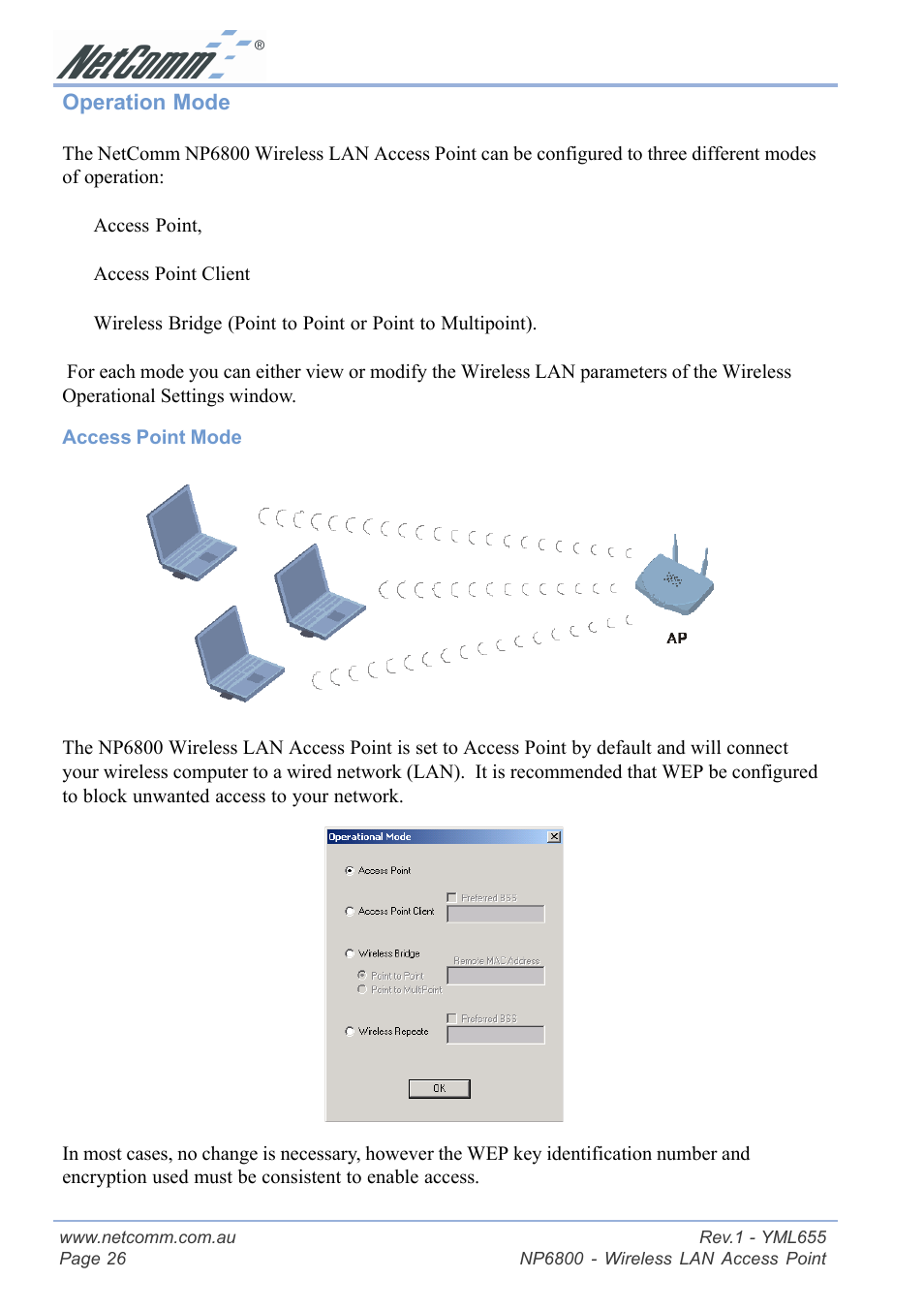 NetComm NP6800 User Manual | Page 26 / 44