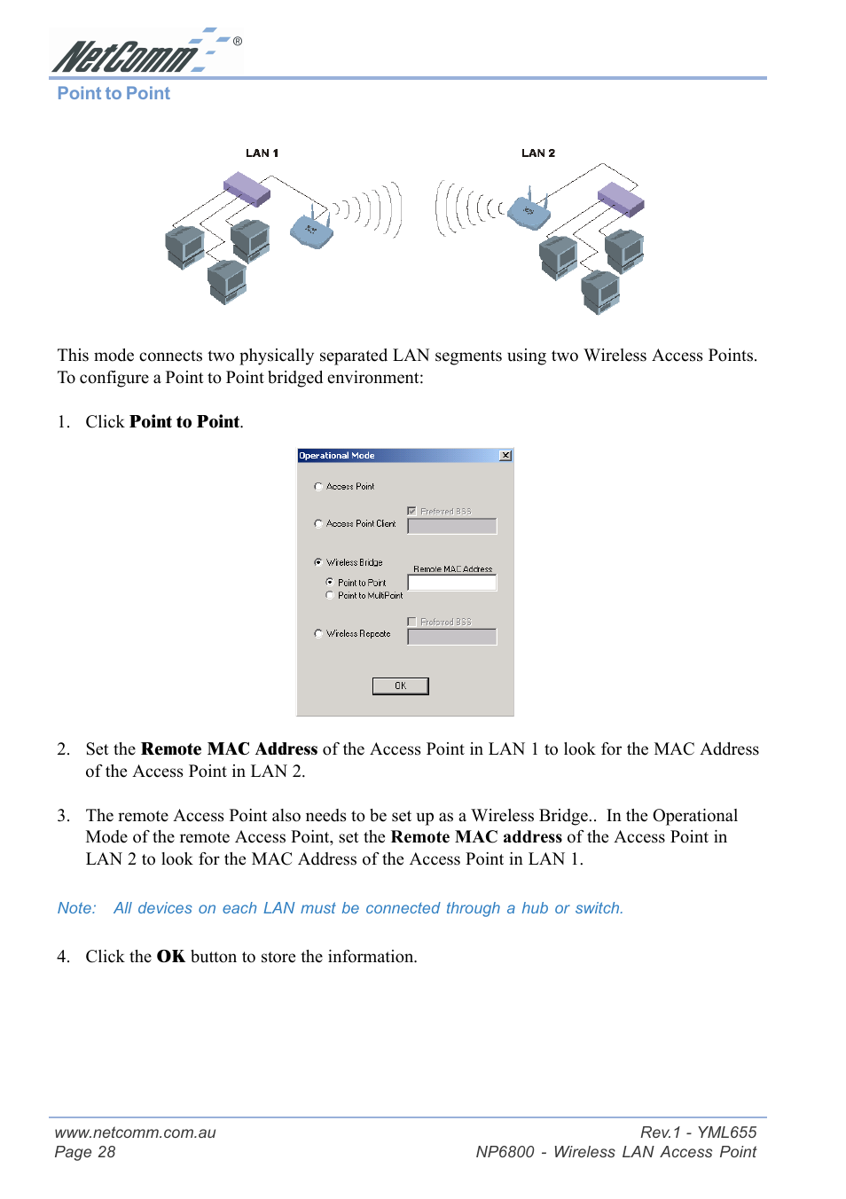 NetComm NP6800 User Manual | Page 28 / 44
